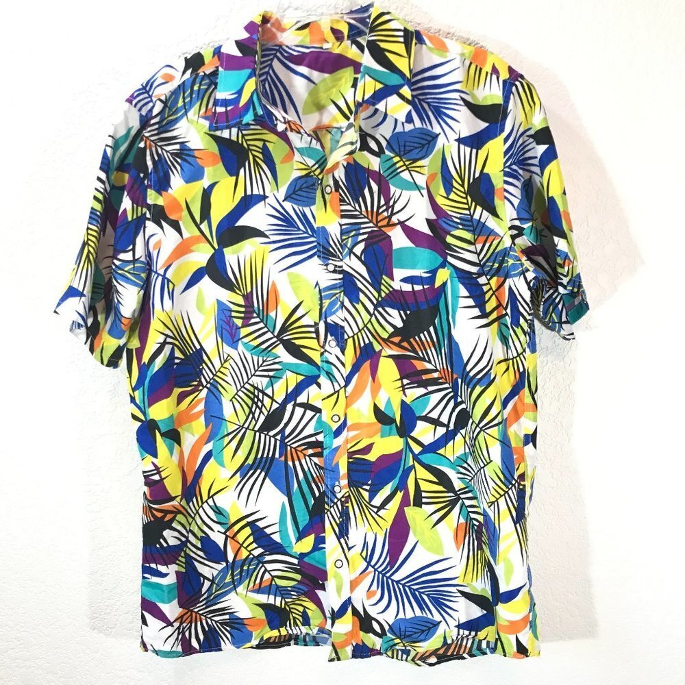 Two Piece Tropical Short Set